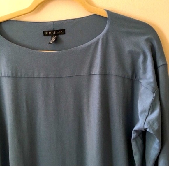 EILEEN FISHER soft loose fitting knit top - Picture 2 of 7